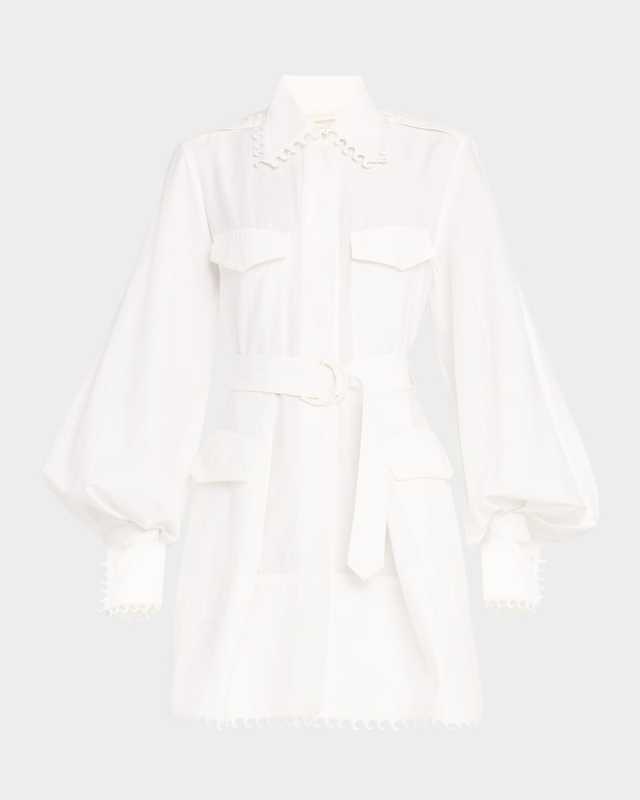 Illuminate Utility Mini Dress